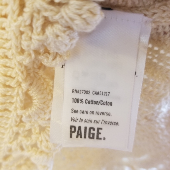 Page Ammeline Top in Ecru Size L - Picture 4 of 6